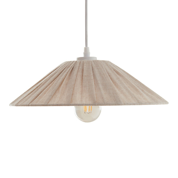 Taklampa Bridge Vit/Beige [lux.pro]