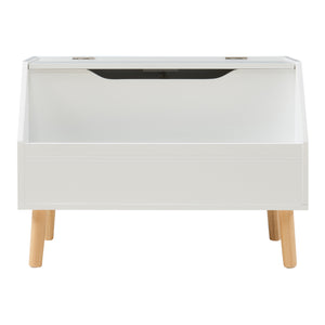 Leksakslåda Aavanrar 60x30x43 cm Vit [en.casa]