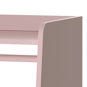 Barnklädhängare Vestnes 90x80x38 cm Cotton Candy/Vit [en.casa]