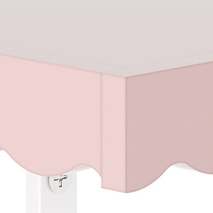 Barnvägghylla 2-pack Vestnes 80x17x4 cm Cotton Candy [en.casa]