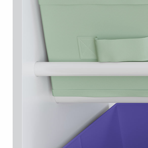 Barnhylla Farusa 80x90x30 cm Aqua Dream Motiv [en.casa]