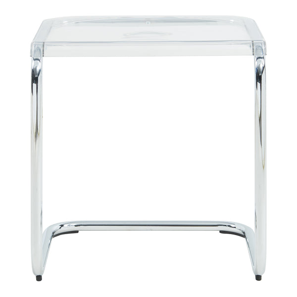 Sidobord Brosa 44x37x48 cm Transparent [en.casa]