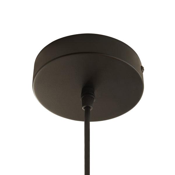 Taklampa Oupilu med integrerade LED-lampor Metall 120x25x25 cm Svart/Vit [lux.pro]
