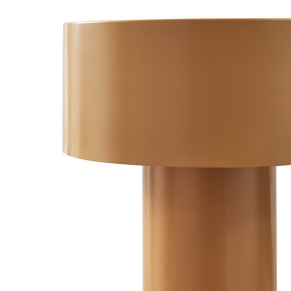Bordslampa Kömn Metall 37x30x30 cm Brun [lux.pro]