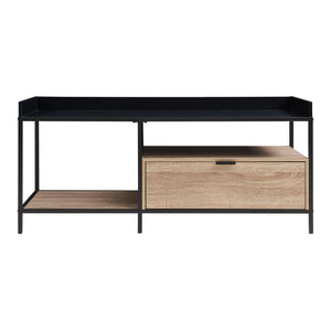 TV-bord Belana 120x40x54 cm Svart/Eklook [en.casa]