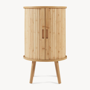 Nattduksbord Nordkapp 65x40 cm Bambus [en.casa]