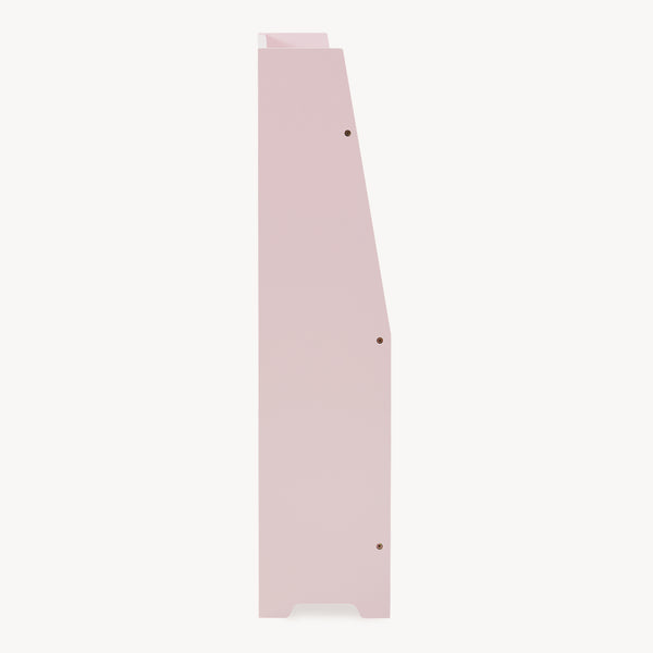 Barnbokhylla Virer 78x60x18 cm Rosa [en.casa]