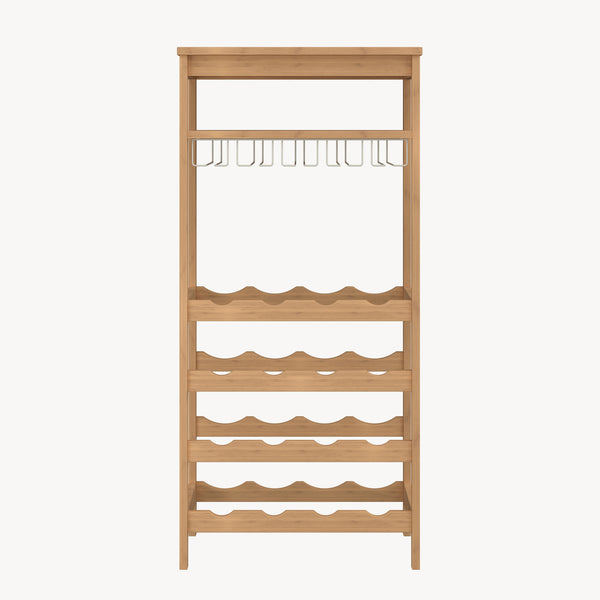 Vinhylla Fillby 100x47x29 cm Bambus Natur [en.casa]