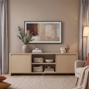 TV-bänk Takranmaa 150x40x50 cm eklook [en.casa]
