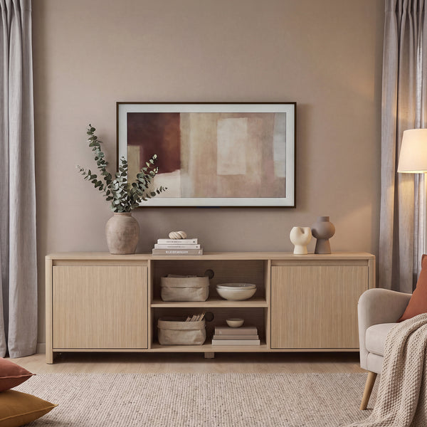TV-bänk Takranmaa 150x40x50 cm eklook [en.casa]