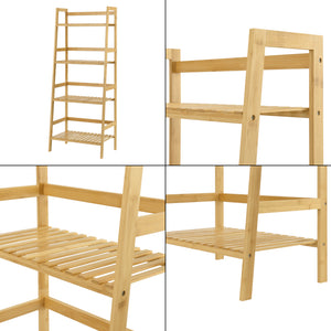 Steghylla Vinje 48x32x123 cm bambu [en.casa]