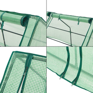 Växthus Nissewaard 180x90x90 cm [en.casa]