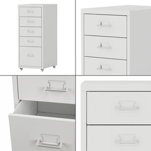 Dokumentskåp Kökar 69x28x41 cm stål [en.casa] välj modell