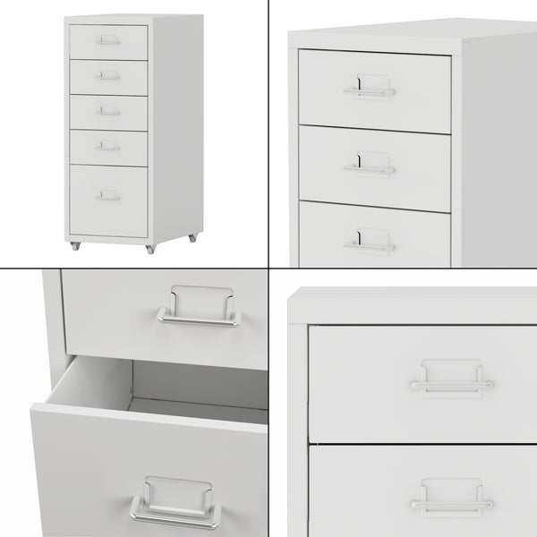 Dokumentskåp Kökar 69x28x41 cm stål [en.casa] välj modell
