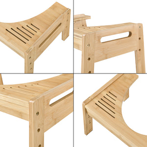 Toalettpall Kalajoki toaletthjälpmedel bambu [en.casa]