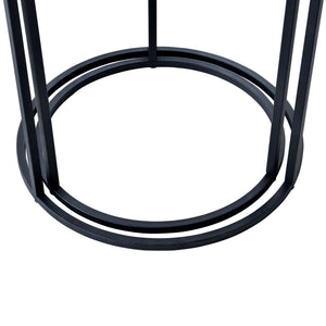 Soffbord set Moriusaq metall [en.casa]