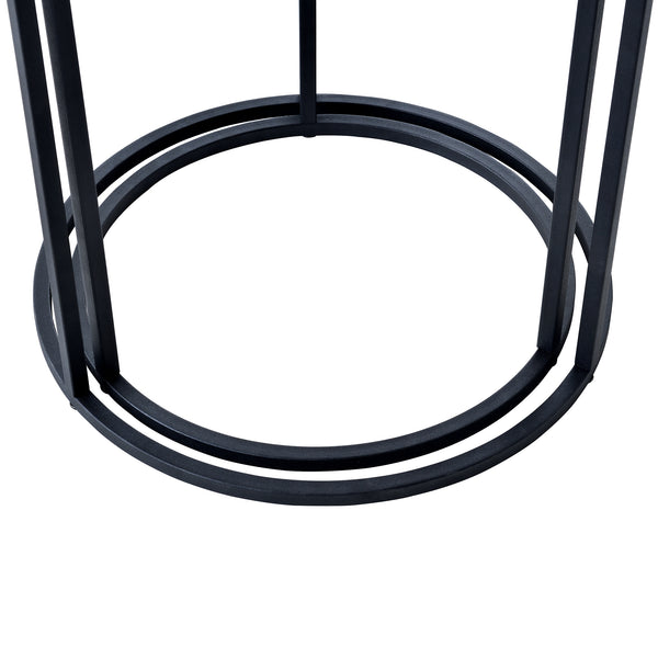 Soffbord set Moriusaq metall [en.casa]