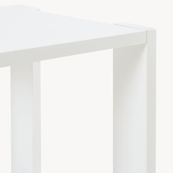 Sidobord Thyholm 55x30x30 cm Vit [en.casa]