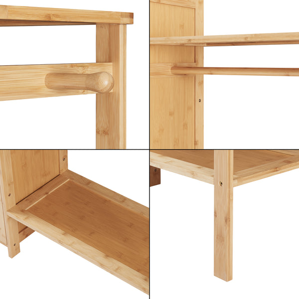 Klädhängare Oldsum bambu [en.casa]