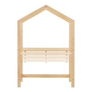 Skrivbord Suså för barn med justerbar bordsskiva 160x110x50 cm furu [en.casa]