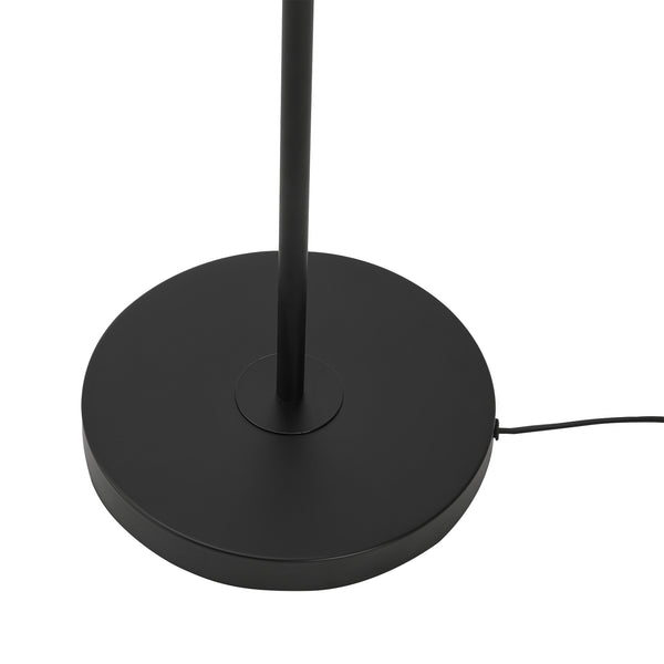 Golvlampa Stockport 139x59x23 cm svart guld metall [lux.pro] 