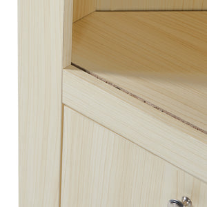 Hörnskåp Eura 170x62x30cm ek [en.casa]
