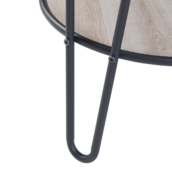 Sidobord Ylöjärvi 61x44x44 cm metall [en.casa] 