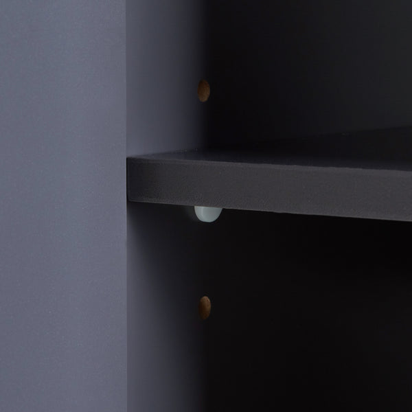 Högskåp Overath 160x30x30cm Grå [en.casa]