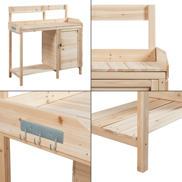Planteringsbord Alessano granträ [casa.pro]