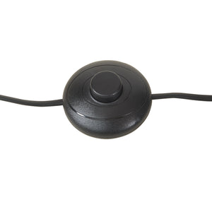 Golvlampa Barton 2-lågig Metall 159 cm Svart [lux.pro]