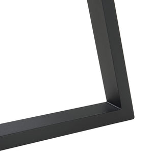 Bordsstativ set om 2 Lyngby 72x55/70cm svart [en.casa]