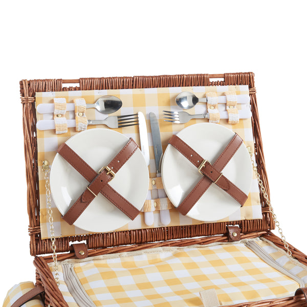 Picknickkorg Brindisi för 4 personer Komplettset [casa.pro]