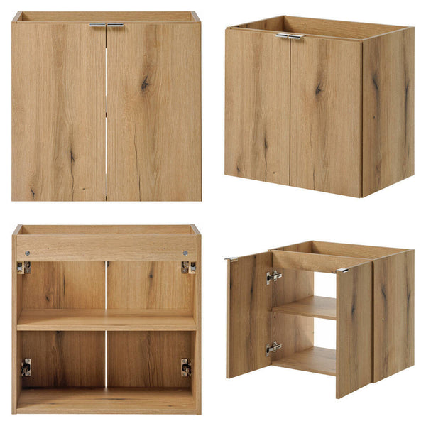 Badrumsmöbelset Skelbolu 7-del. Eklook [en.casa]