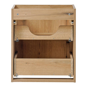 Tvättställ Skelbolu 50x57x39 cm LED-spegel Eklook [en.casa]