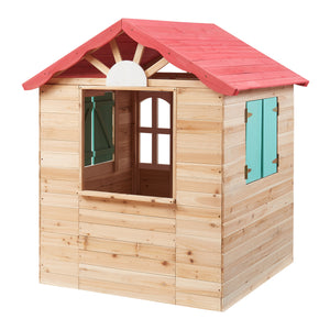 Barnlekshus Lulä Lekstuga 130x115x101 cm Trä [casa.pro]