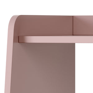 Barnklädhängare Vestnes 90x80x38 cm Cotton Candy/Vit [en.casa]