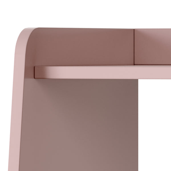 Barnklädhängare Vestnes 90x80x38 cm Cotton Candy/Vit [en.casa]