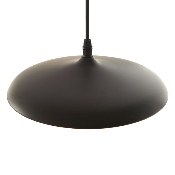Taklampa Oupilu med integrerade LED-lampor Metall 120x25x25 cm Svart/Vit [lux.pro]