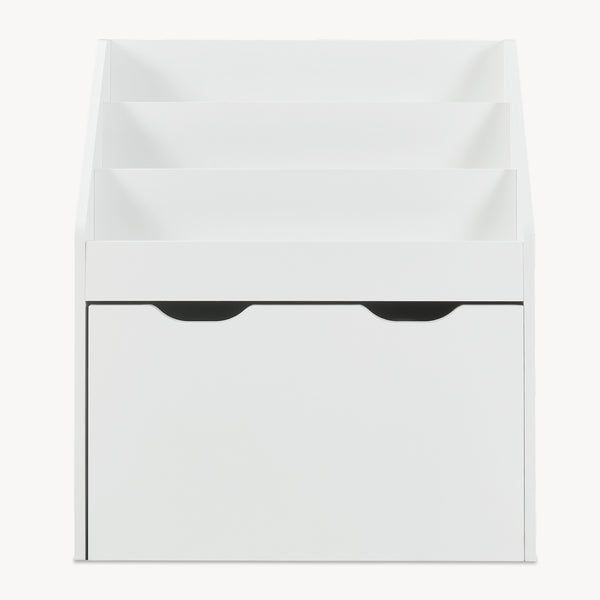 Barnhylla Sirlstalo 70x63x30 cm Vit [en.casa]