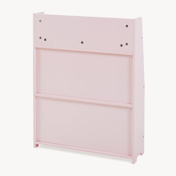 Barnbokhylla Virer 78x60x18 cm Rosa [en.casa]