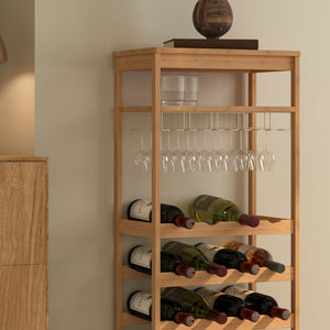 Vinhylla Fillby 100x47x29 cm Bambus Natur [en.casa]