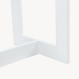 Garderobsställ Værløse 78x75x35cm Vit [en.casa]