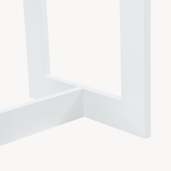 Garderobsställ Værløse 78x75x35cm Vit [en.casa]