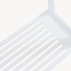 Garderobsställ Langeskov 78x75x35cm Vit [en.casa]