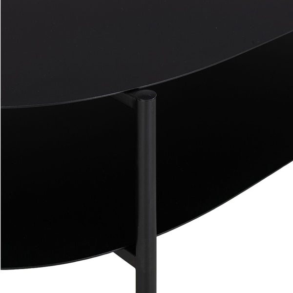 Soffbord Enebakk 112x62x40,5 cm stål svart matt [en.casa]