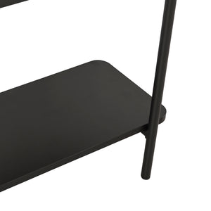 Väggklädhängare Bremanger 162x60x26cm svart [en.casa]
