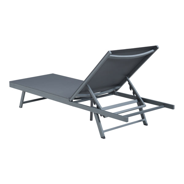 Solstolsset Baragiano 3-del. Aluminium [casa.pro]