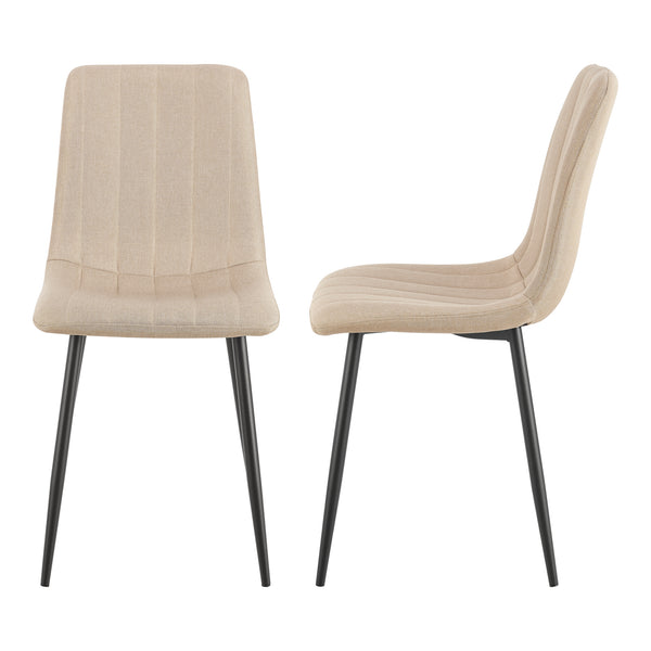 Matgrupp Hemnes 5-delar Eklook/Ljusbrun [en.casa]