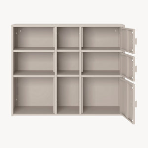 Arkivskåp Kliri Stål 100x32x81 cm Kamelfärgat [en.casa]