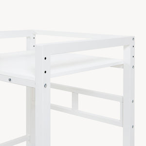 Tvättmaskinshylla Hängande 105x73x63 cm Vit [en.casa]